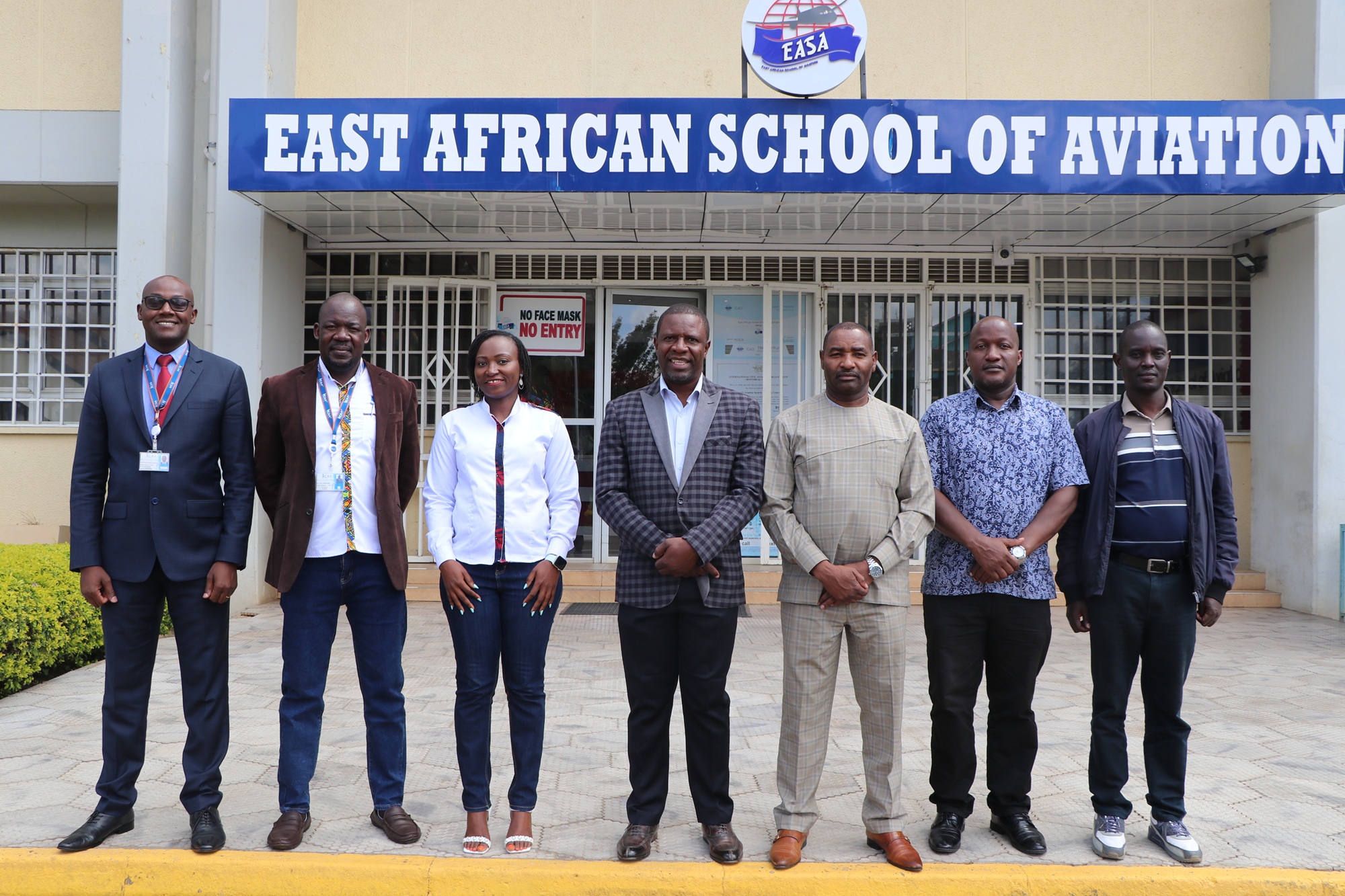 Benchmarking visit by Aviation Training Academy of Zimbabwe