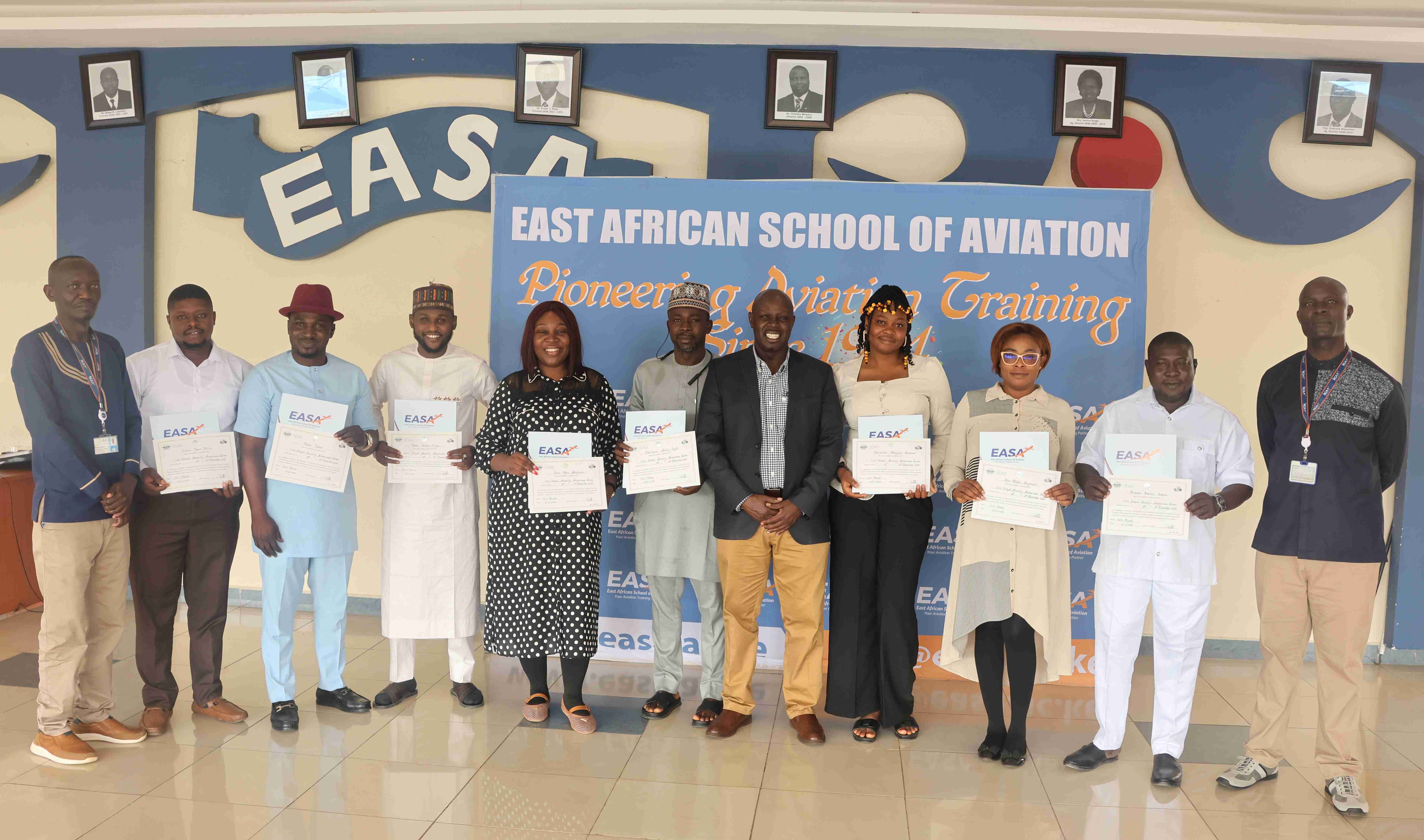 ICAO AIRPORT SECURITY SUPERVISORS COURSE CLOSURE