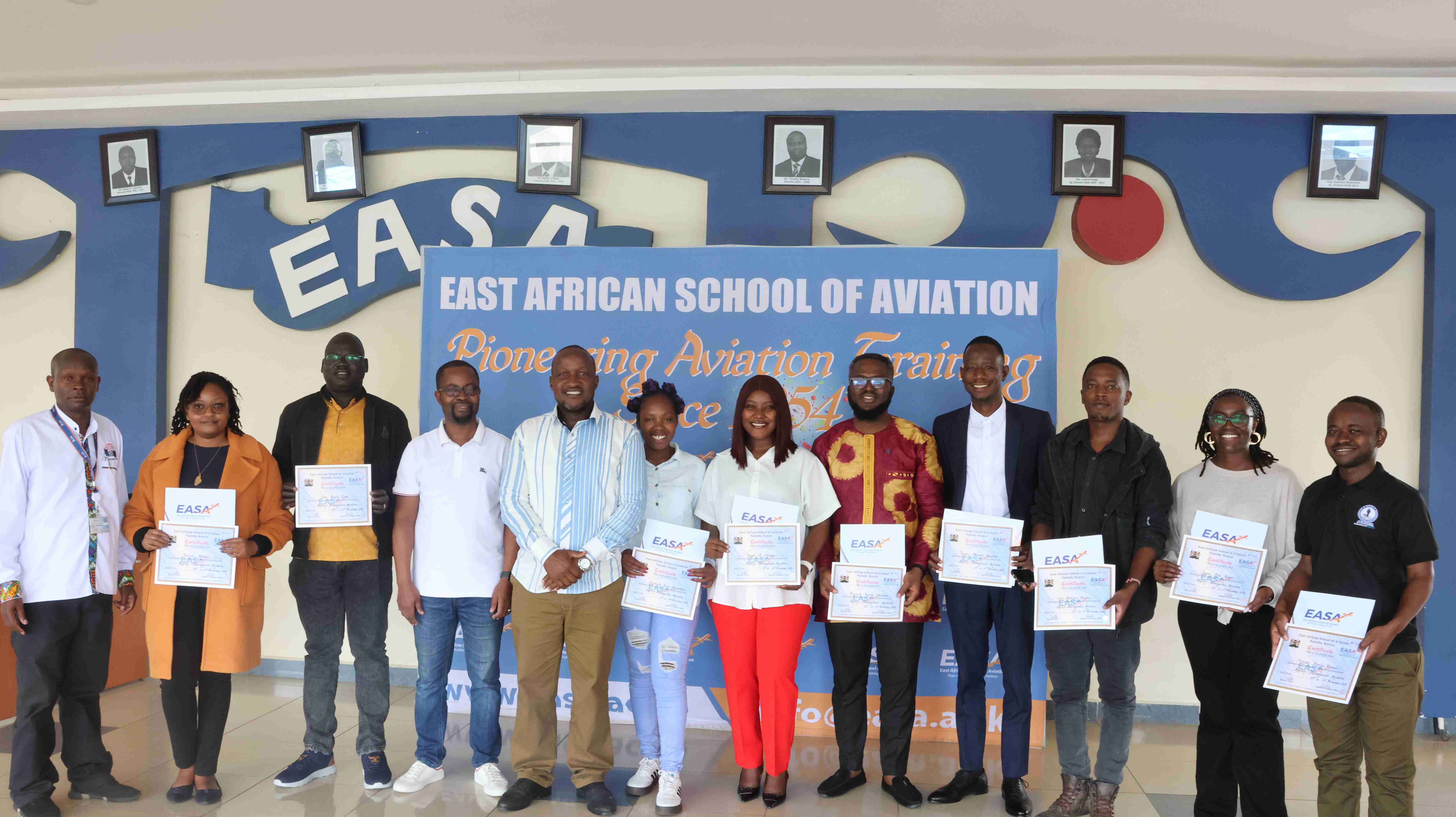 REVENUE COLLECTION IN CAA TRAINING COURSE CLOSURE