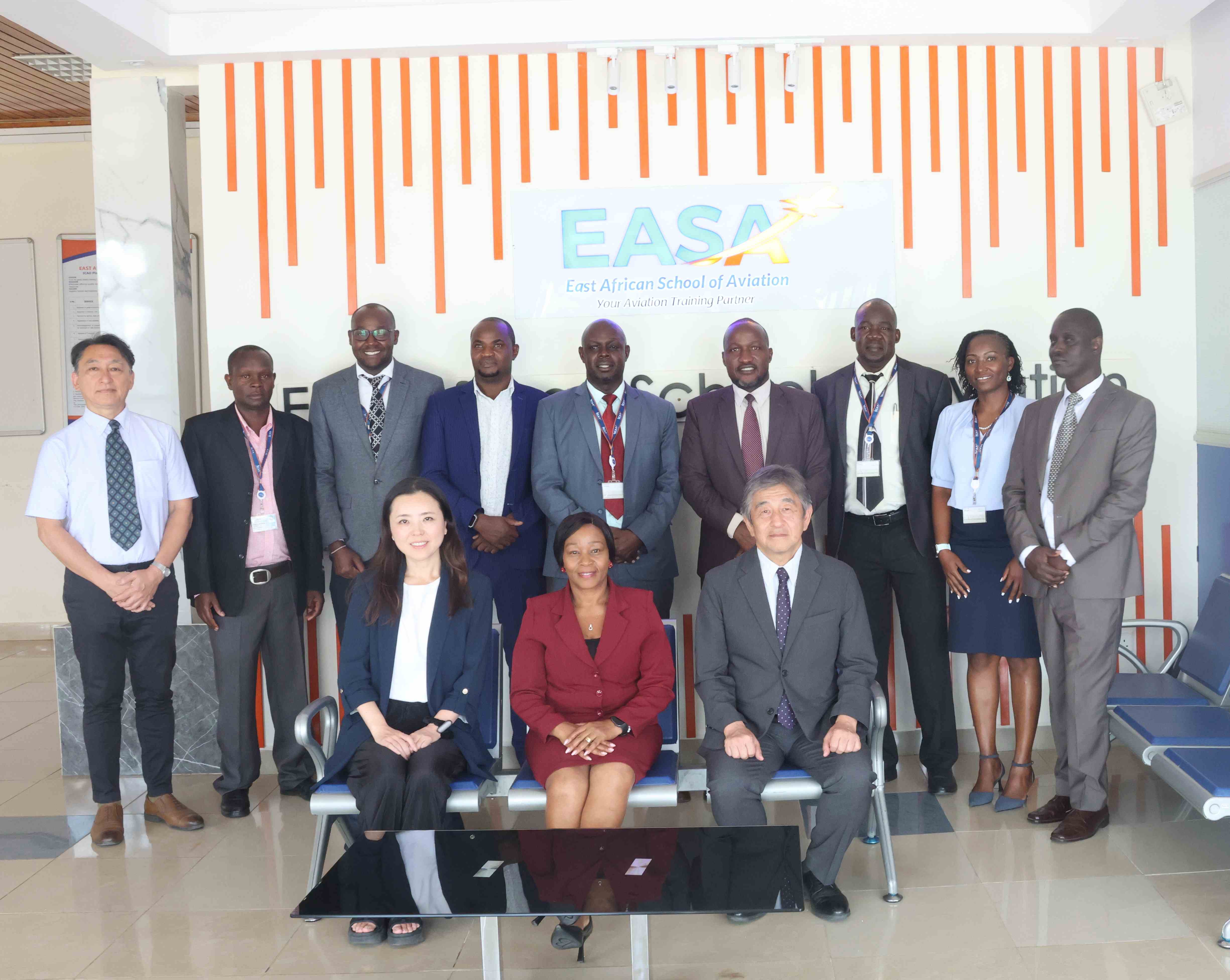 COURTESY VISIT BY JAPAN RADIO AIR NAVIGATION SYSTEMS ASSOCIATION (JRANSA)